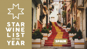Star Wine List of the Year Spain 2026 logo and cover image.