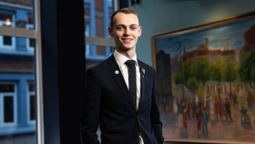 Best Sommelier of the Nordics, Nikolai Haram Svorte.