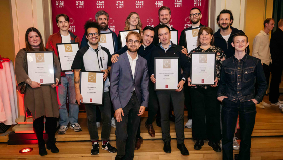 The winners of Star Wine List of the Year Norway 2025.