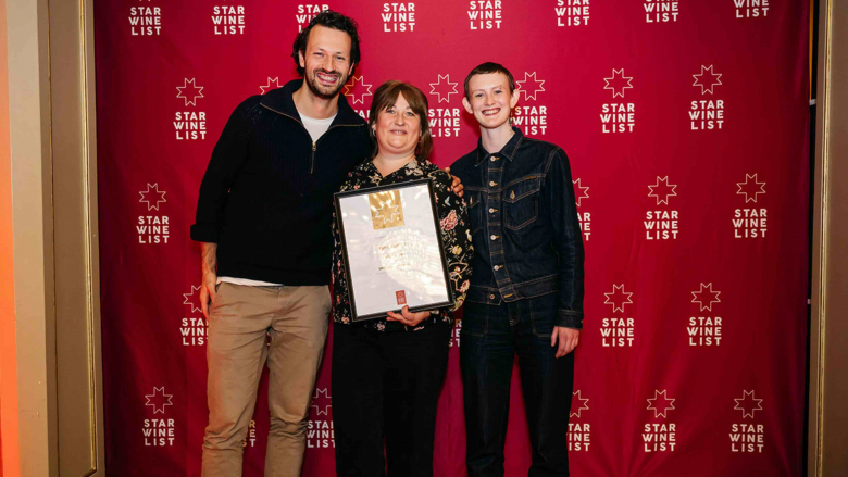Josefine Coward (centre) and the Territoriet team. Photo by Erik Krafft.