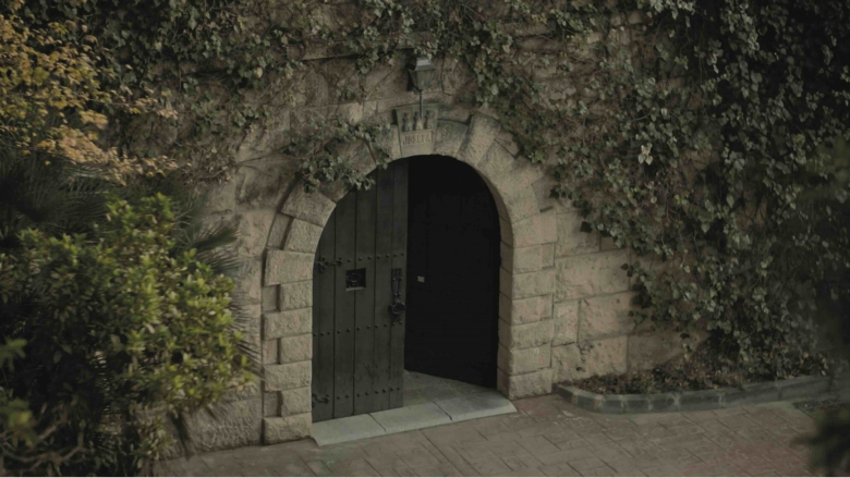 The Familia Torres cellar where their wines are aged.