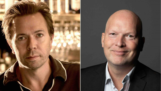 Stockholm Ambassador Andreas Grube and Star Wine List Founder Krister Bengtsson (photo by Thomas Sjørup).