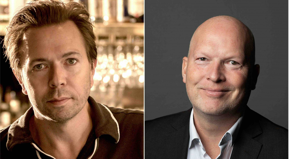 Stockholm Ambassador Andreas Grube and Star Wine List Founder Krister Bengtsson (photo by Thomas Sjørup).