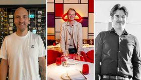Vinify users Oskar Sköld (Restaurant Saga, Spontan), Bas Noorman (Bisous Amsterdam) and Nikolai B. Johnsen (Brasserie Blanche)