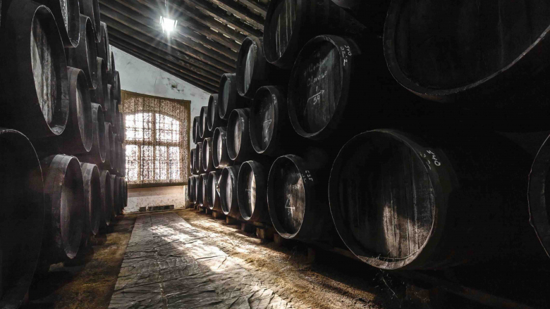 Spanish winery barrels. Image courtesy of index.wine.