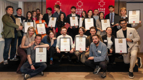 The winners of Star Wine List of the Year UK 2026 at 1 Hotel Mayfair, March 2026.