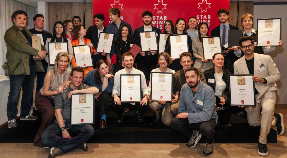 The winners of Star Wine List of the Year UK 2026 at 1 Hotel Mayfair, March 2026.