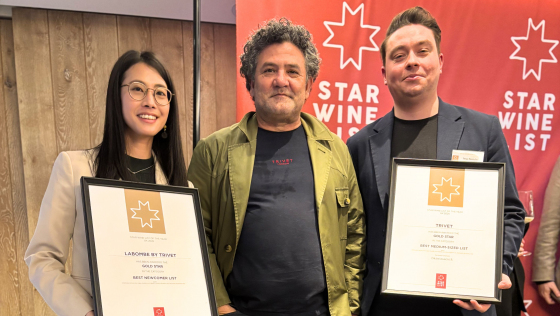 Dolly Chan, Isa Bal MS and Philipp Reinstaller. Photo by Star Wine List.
