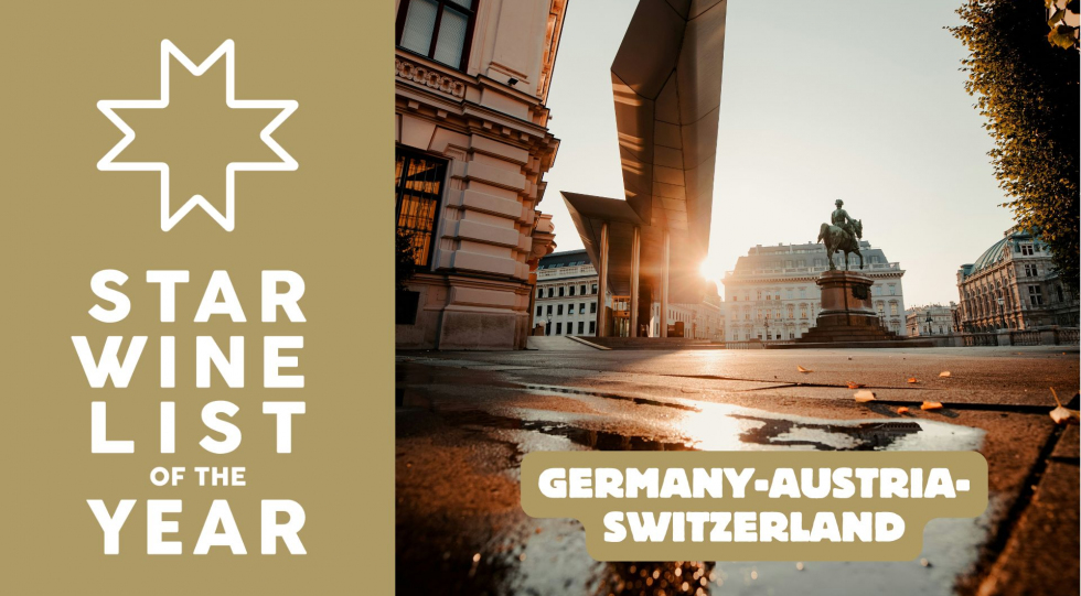 Star Wine List of the Year Germany-Austria-Switzerland 2026 competition logo and cover image.