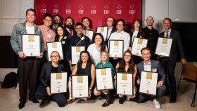 All the winners of Star Wine List of the Year New York 2026, pictured at the awards ceremony in New York.