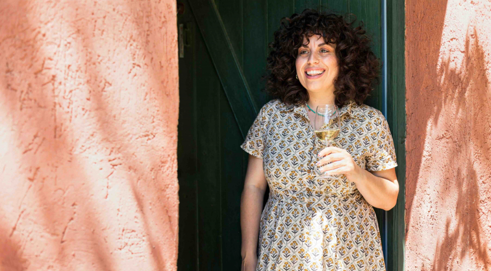 Star Wine List's Greece Ambassador, Nena Demetriou.