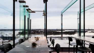 Lucy in the sky, a restaurant in Espoo, Finland.