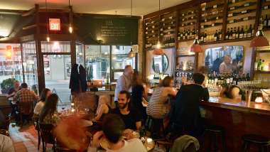 Midfield Wine Bar & Tavern, a wine bar and restaurant in Toronto, Canada.
