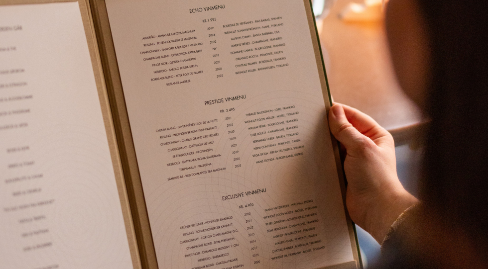 Syttende, a restaurant in Sønderborg, Denmark.