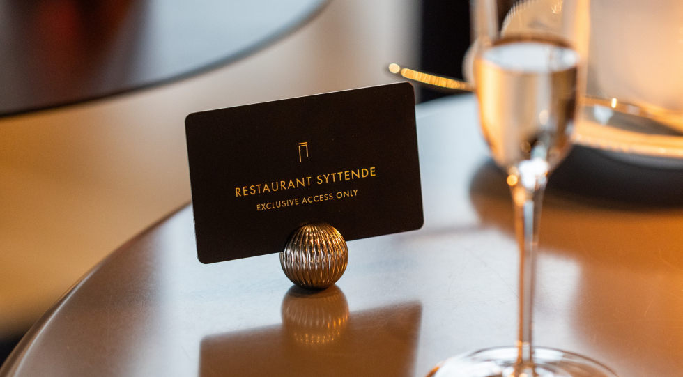 Syttende, a restaurant in Sønderborg, Denmark.
