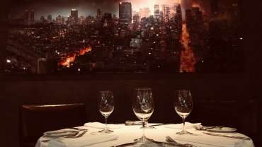 Opus Restaurant, a restaurant in Toronto, Canada.
