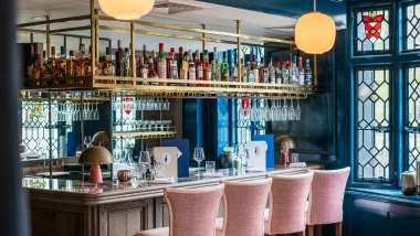 Clarette wine bar in London, UK.
