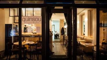 Quinsou, a restaurant in 6th arr, Paris, France.