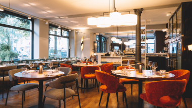 Witwenball, a restaurant in Hamburg, Germany.