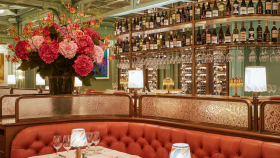 Baur's Brasserie at Baur au Lac, a restaurant in Zürich, Switzerland.