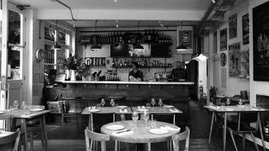 Brawn, a restaurant in London, UK.