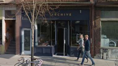 Archive, a wine bar in Toronto, Canada.