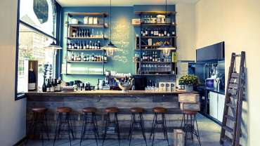 Bouzy, a wine bar and restaurant in The Hague, Netherlands.