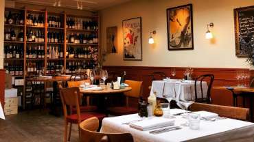 Café Parlotte, a restaurant in Amsterdam, Netherlands.