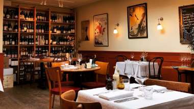 Café Parlotte, a restaurant in Amsterdam, Netherlands.
