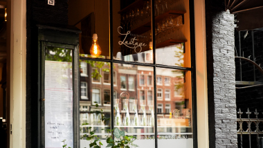 Lastage, a restaurant in Amsterdam, Netherlands.