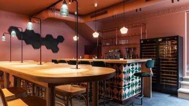 Noble Wine Bar, a wine bar in Riga, Latvia.