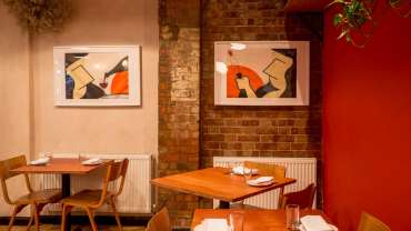 Top Cuvee, a wine bar and restaurant in London, UK.