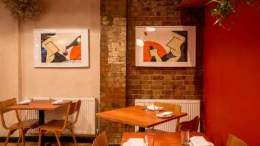 Top Cuvee, a wine bar and restaurant in London, UK.