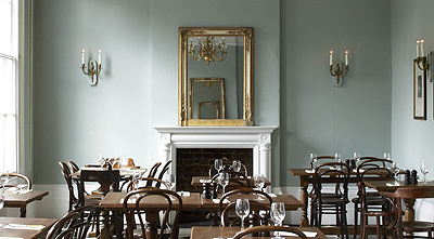 Interior of The Drapers Arms, Islington, London, UK.