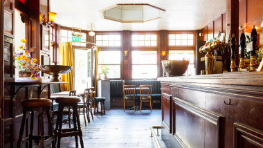 Marksman, a restaurant and wine bar in London, UK.