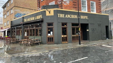 Anchor & Hope, a restaurant and wine bar in London, UK.