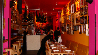 Cambio de Tercio, a restaurant in London, UK.