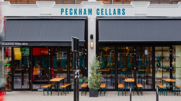 Peckham Cellars, a restaurant and wine bar in London, UK.