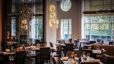 Dinner by Heston, a restaurant in London, UK.