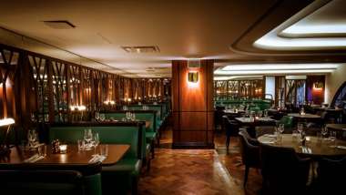 Hawksmoor Air Street, a restaurant in London, UK.