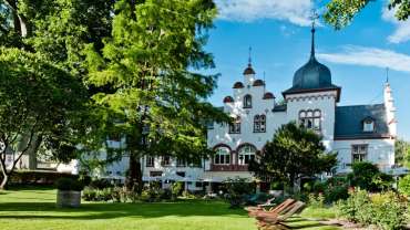 Kronenschlösschen, a hotel and restaurant in Eltville, Germany.