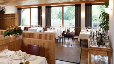Restaurant La Riva, a restaurant in Lenzerheide, Switzerland.