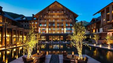 The Chedi Andermatt, a hotel and restaurant in Andermatt, Switzerland.