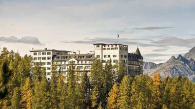 Hotel Waldhaus Sils, a hotel and restaurant in Sils im Engadin/Segl, Switzerland.