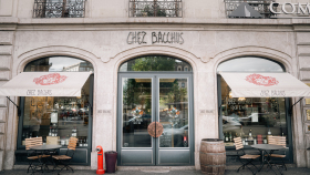Chez Bacchus, a wine bar and restaurant in Geneva, Switzerland.