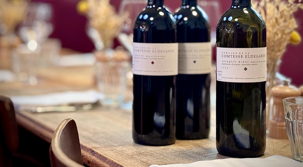 Chez Bacchus, a wine bar and restaurant in Geneva, Switzerland.