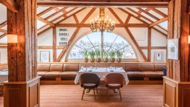 Einstein, a hotel and restaurant in St. Gallen, Switzerland.
