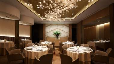 Ginza L`écrin, a restaurant in Tokyo, Japan.