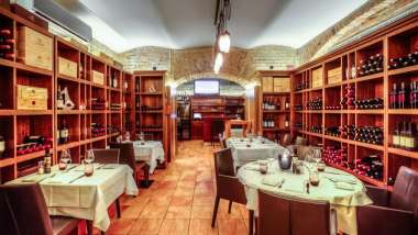 Kornat, a wine bar and restaurant in Vienna, Austria.