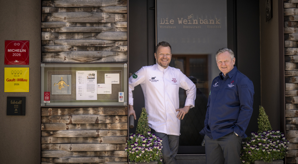 Die Weinbank, a wine bar and restaurant in Ehrenhausen, Austria.